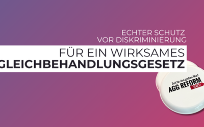 20 Jahre AGG & eine neue Petition