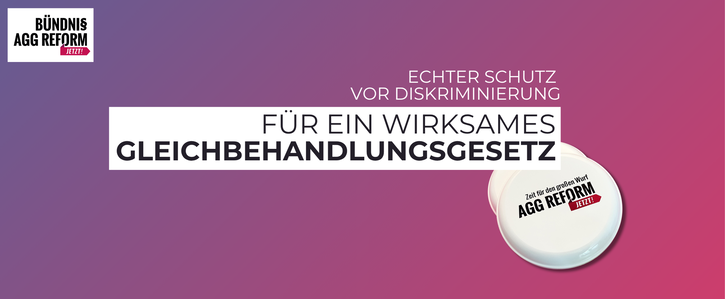20 Jahre AGG & eine neue Petition