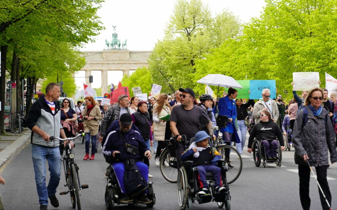 Tagesschau-Bericht über Bahnaktion zur Gleichstellung behinderter Menschen