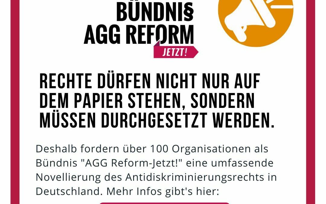 Social Media-Kampagne zur AGG-Reform