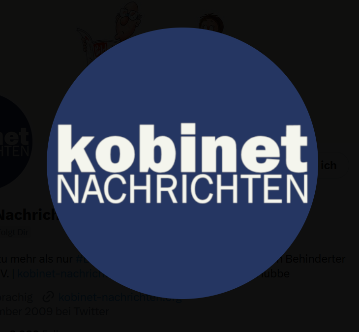 Pressemitteilung von kobinet: “Minister Buschmann: Handeln Sie jetzt gegen Diskriminierung”